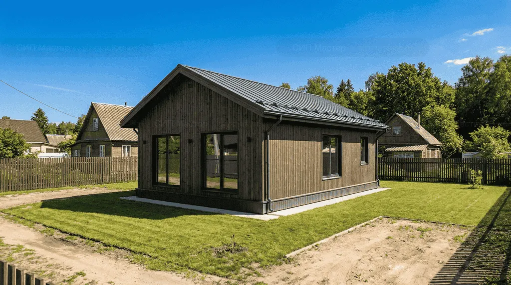 СИП-дом 129 м² — КП «Кубинка-лес», Одинцовский г.о., комплектация СТАНДАРТ