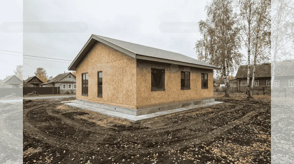 СИП-дом 105 м² — КП «Можайское море», Можайский г.о., комплектация ПОЛНЫЙ