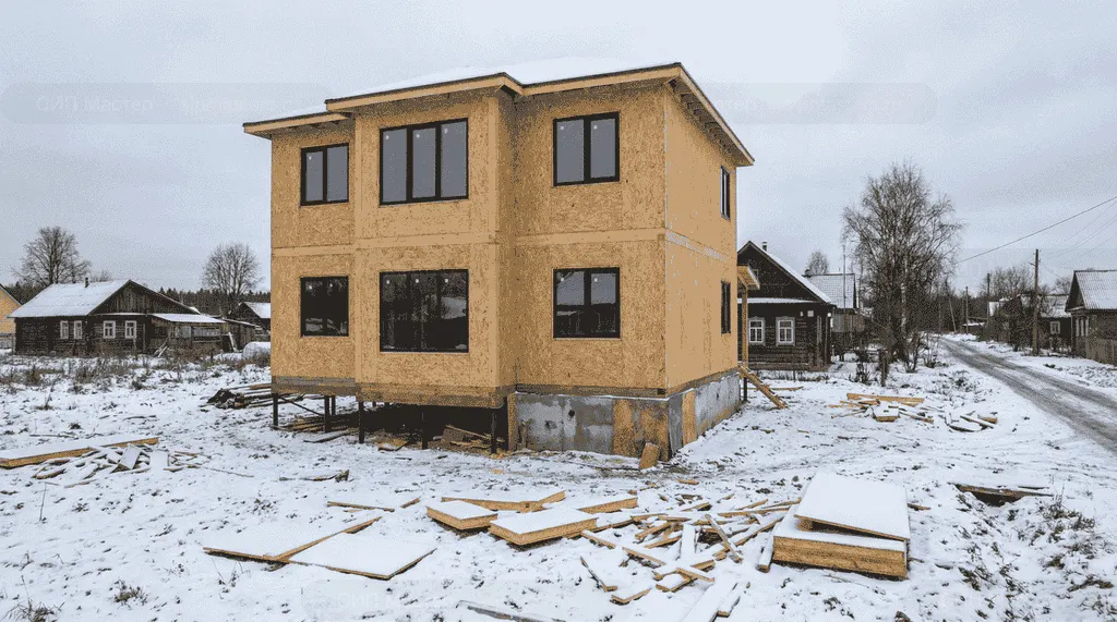 СИП-дом 173 м² — д. Высоково, Клинский г.о., комплектация СТАНДАРТ