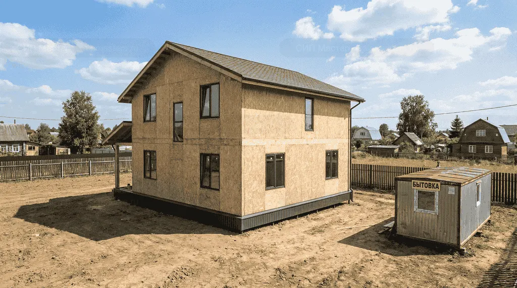 СИП-дом 400 м² — п. Пролетарский, Серпуховский г.о., комплектация ПОЛНЫЙ