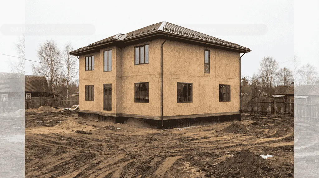 СИП-дом 428 м² — п. Селятино, Наро-Фоминский г.о., комплектация СТАНДАРТ