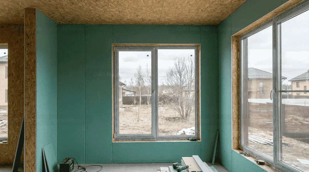 СИП-дом 173 м² — д. Высоково, Клинский г.о., комплектация СТАНДАРТ — фото 7