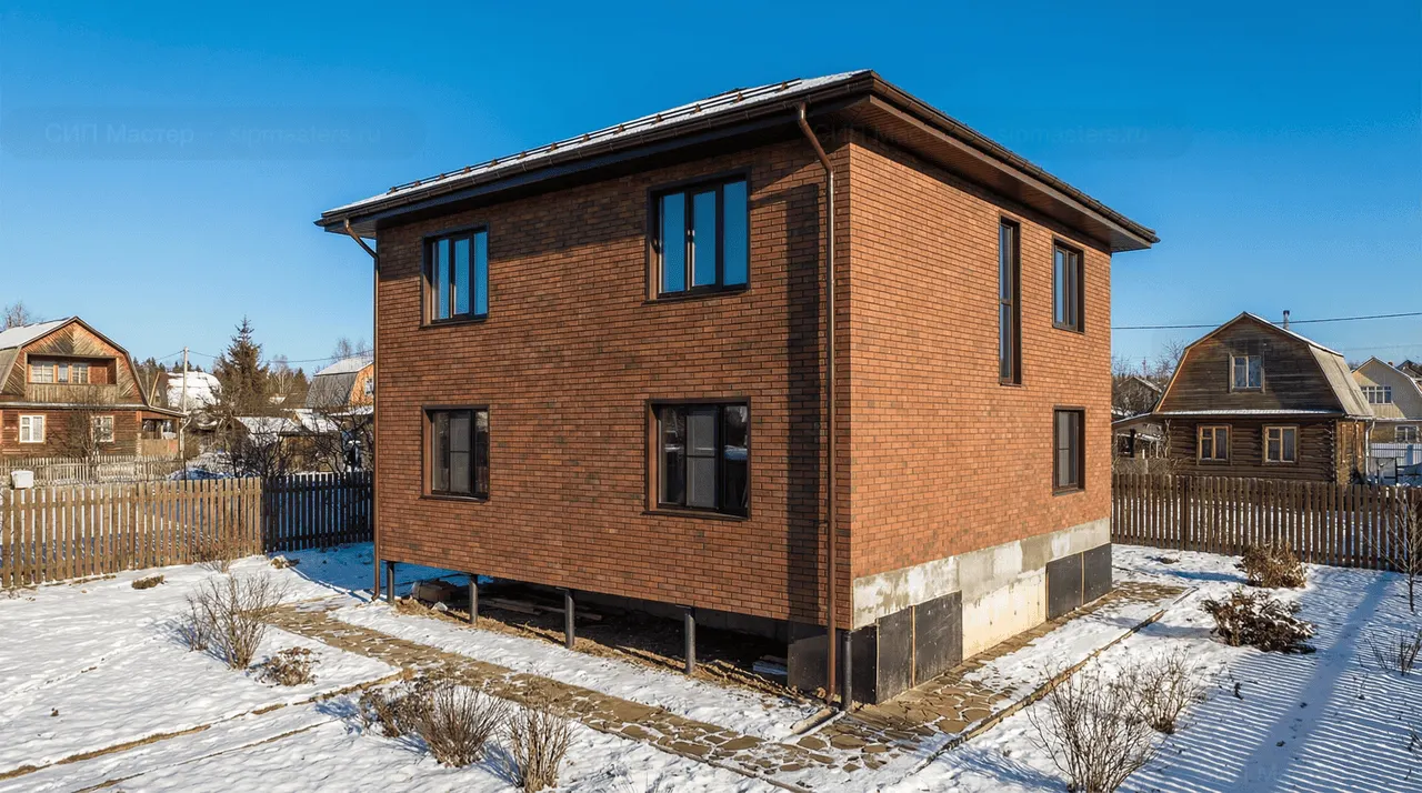 СИП-дом 145 м² — Тосно, Тосненский район, комплектация СТАНДАРТ