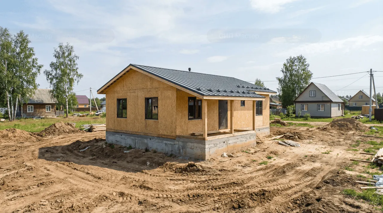 Загородный дом 139 м² — Красный Бор, Тосненский район, комплектация СТАНДАРТ
