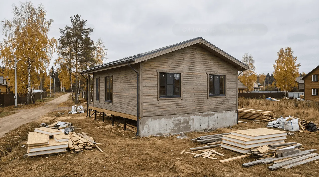 Семейный коттедж 121 м² — Фёдоровское, Тосненский район, комплектация ПОЛНЫЙ
