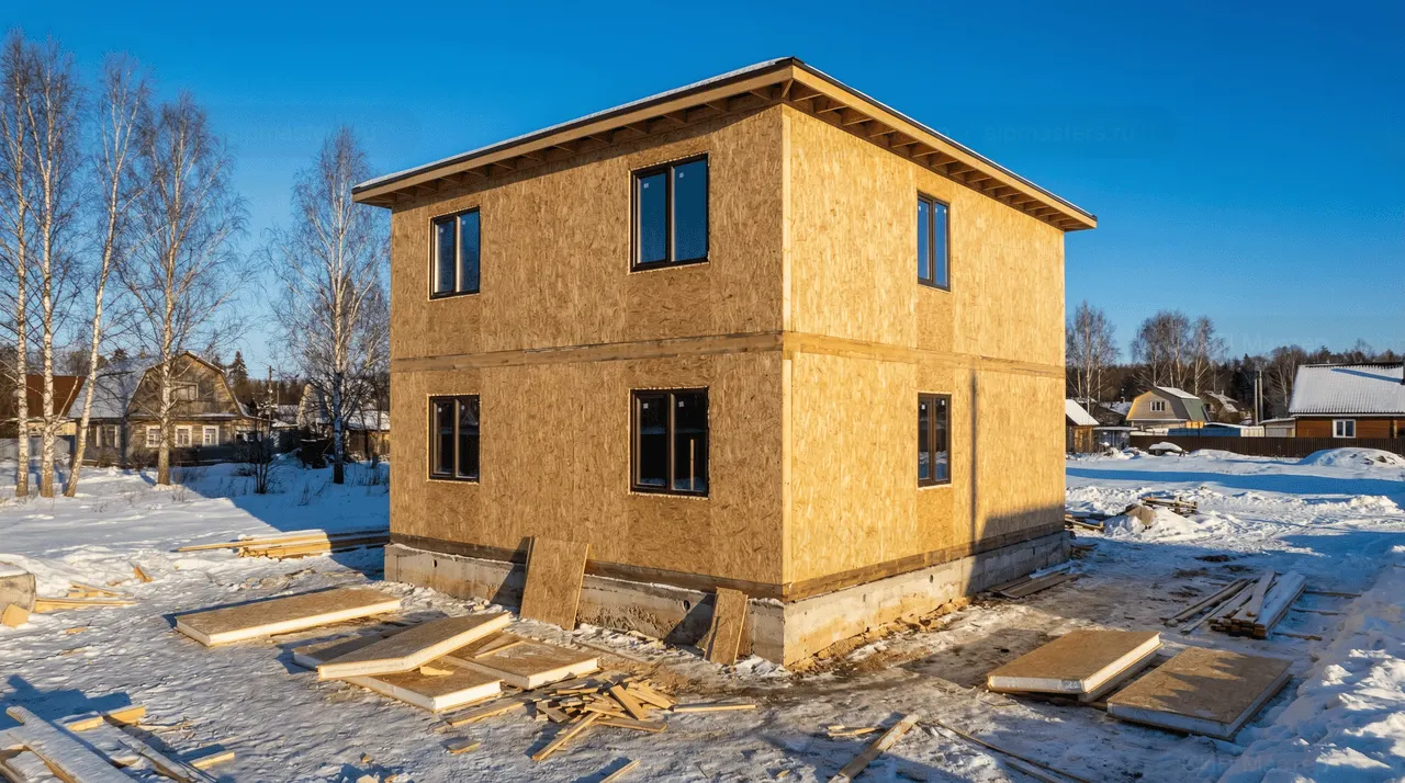 Загородный дом 150 м² — Ушаки, Тосненский район, комплектация СТАНДАРТ