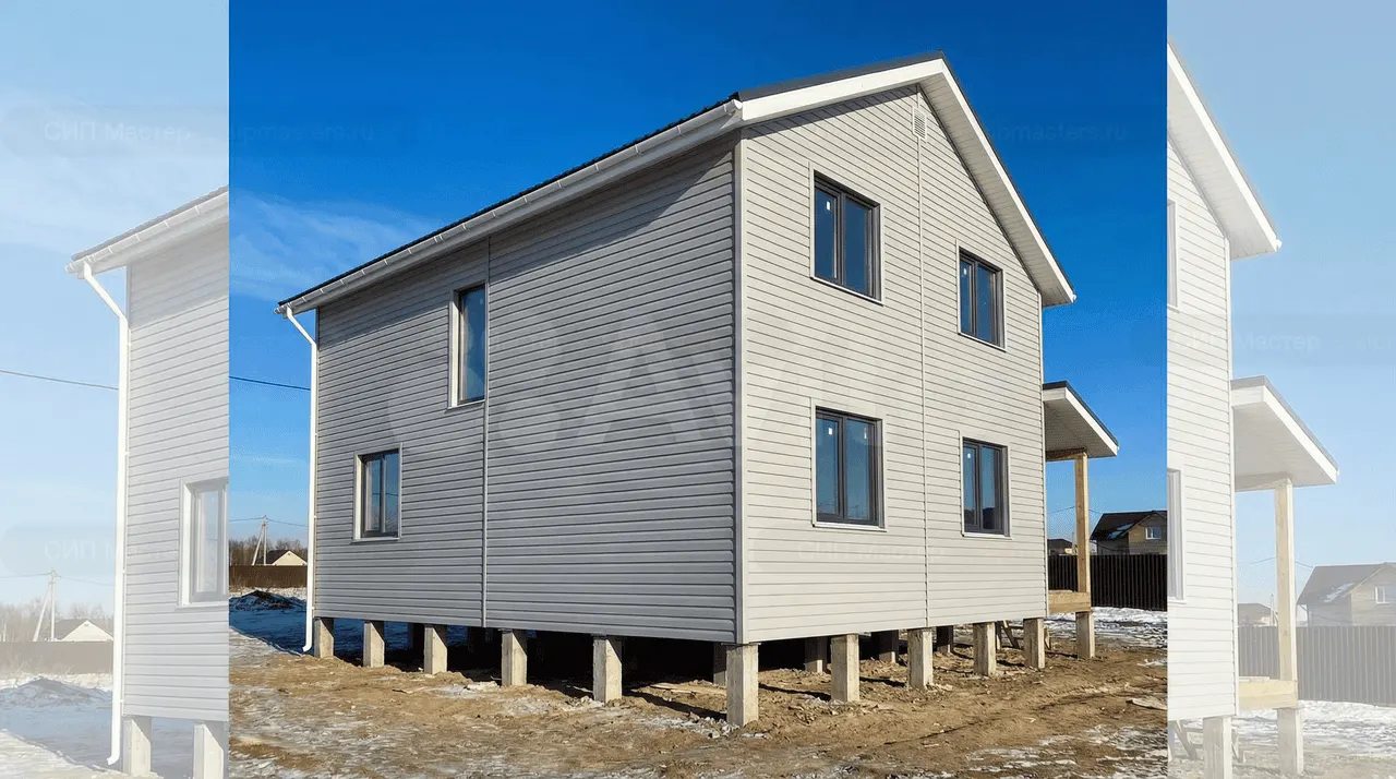 Семейный коттедж 150 м² — Тайцы, Гатчинский район, комплектация ПОЛНЫЙ