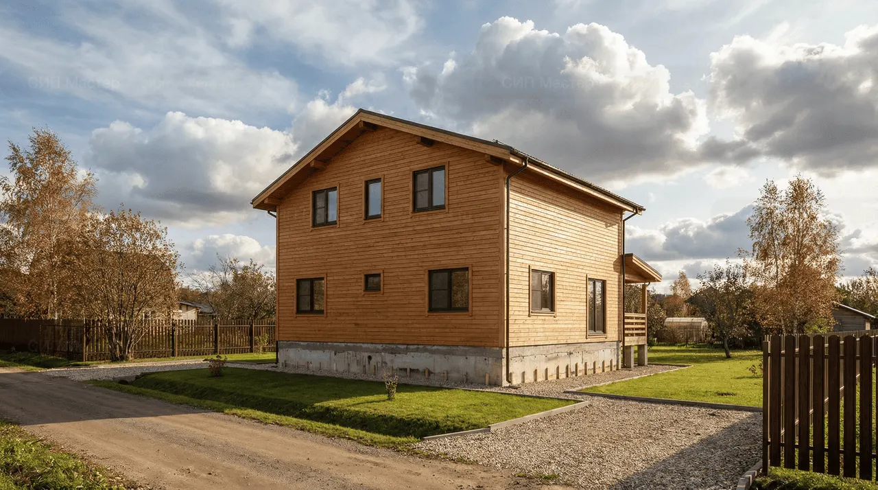 Семейный коттедж 141 м² — Большая Ижора, Ломоносовский район, комплектация ПОЛНЫЙ
