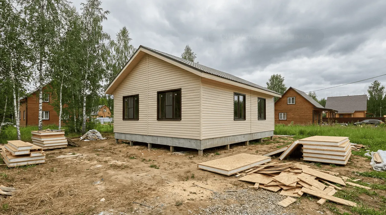 Загородный дом 124 м² — Ломоносов, Петродворцовый район, комплектация СТАНДАРТ