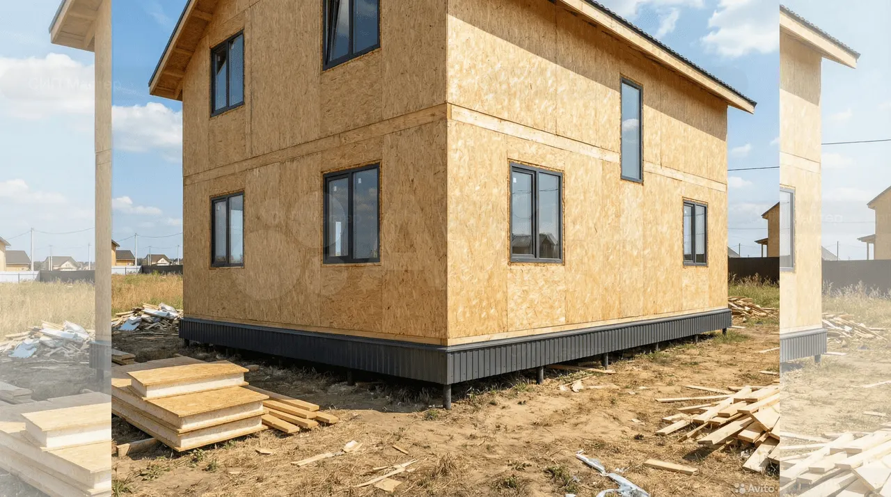 Коттедж из СИП-панелей 144 м² — Кузьмоловский, Всеволожский район, комплектация ПОЛНЫЙ