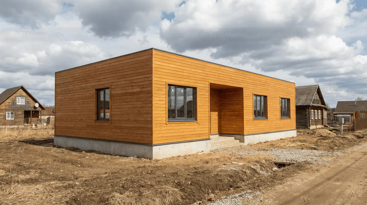 Загородный дом 140 м² — Юкки, Всеволожский район, комплектация СТАНДАРТ