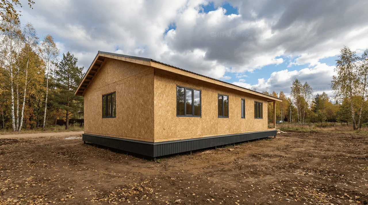 Загородный дом 129 м² — Запорожское, Приозерский район, комплектация СТАНДАРТ