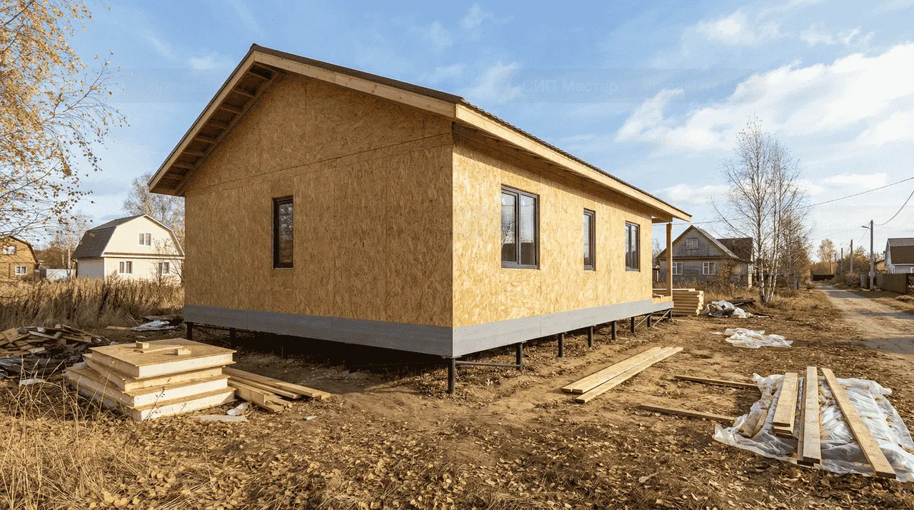 СИП-дом 138 м² — Выборг, Выборгский район, комплектация СТАНДАРТ