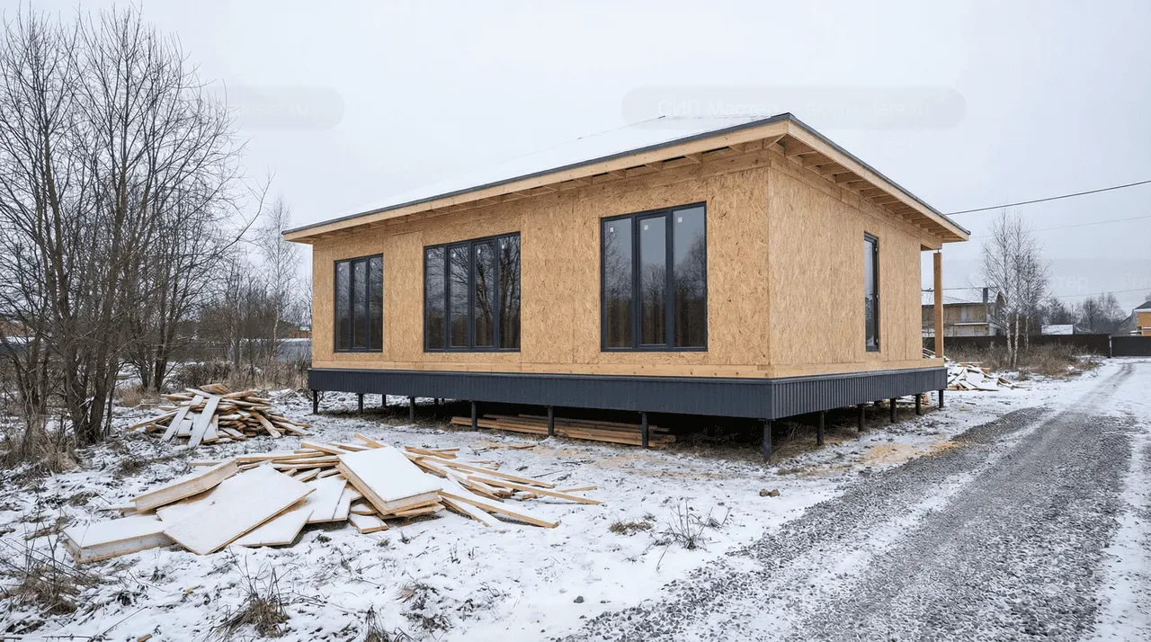 СИП-дом 138 м² — Сестрорецк, Курортный район, комплектация СТАНДАРТ