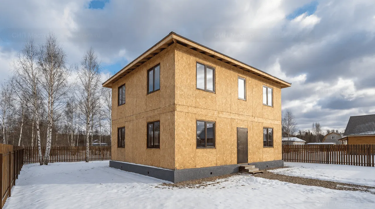 Загородный дом 141 м² — Пудомяги, Гатчинский район, комплектация СТАНДАРТ