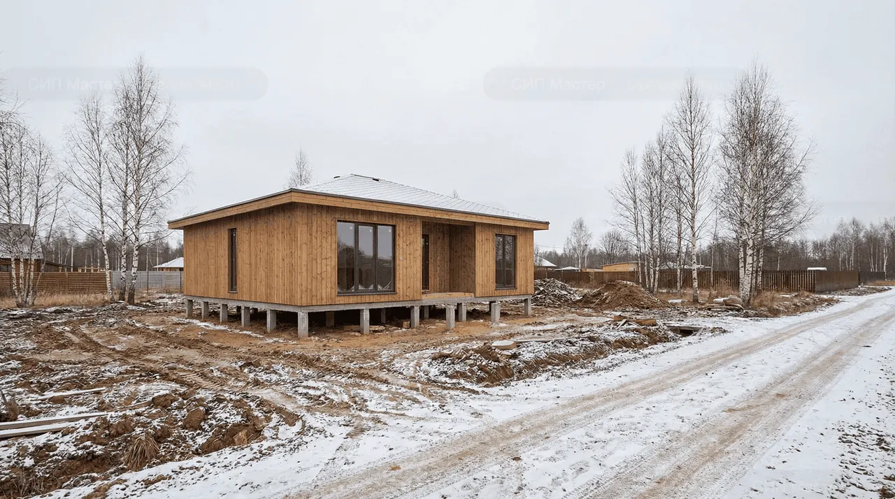 Загородный дом 136 м² — Агалатово, Всеволожский район, комплектация СТАНДАРТ