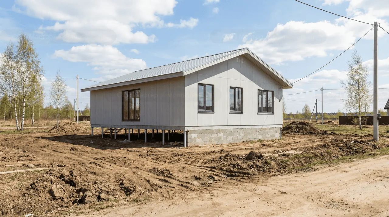 Семейный коттедж 124 м² — Кудрово, Всеволожский район, комплектация ПОЛНЫЙ