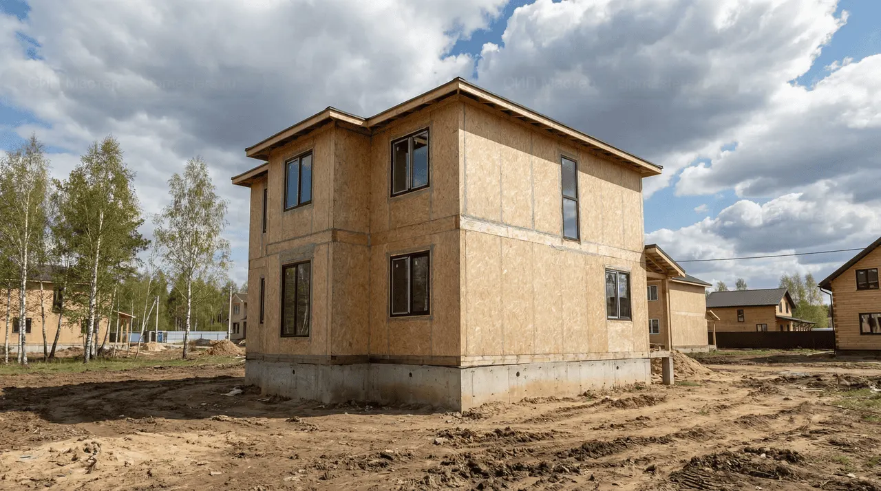 СИП-дом 145 м² — Агалатово, Всеволожский район, комплектация СТАНДАРТ