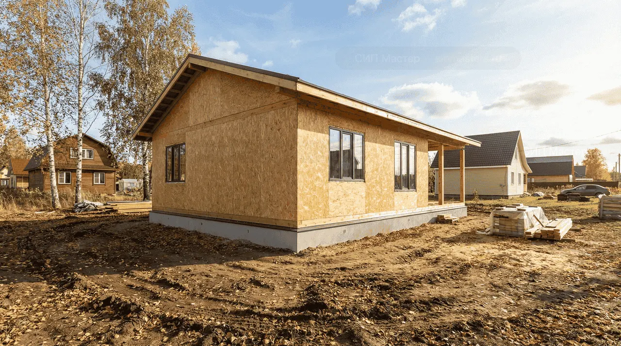 Семейный коттедж 134 м² — Синявино, Кировский район, комплектация ПОЛНЫЙ