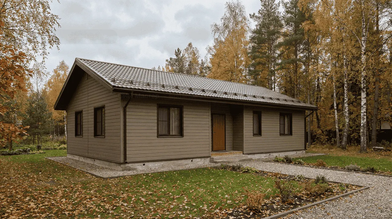 Загородный дом 135 м² — Павлово, Кировский район, комплектация СТАНДАРТ