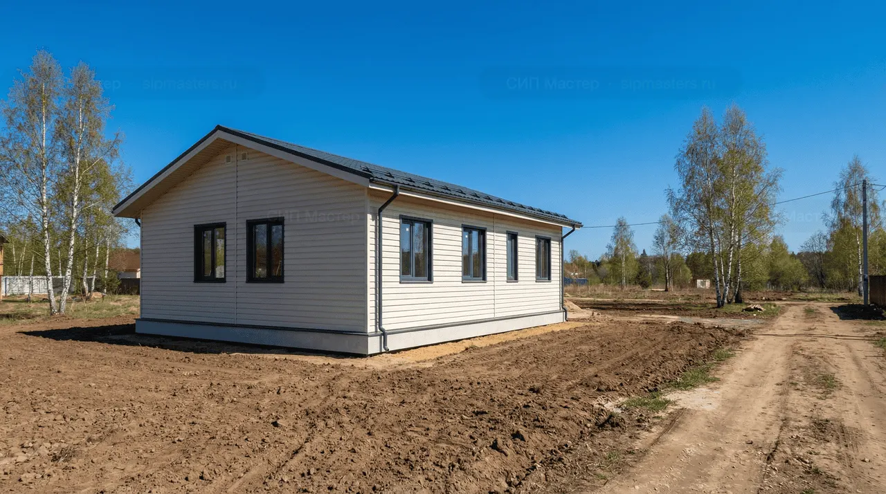 Коттедж из СИП-панелей 138 м² — Назия, Кировский район, комплектация ПОЛНЫЙ