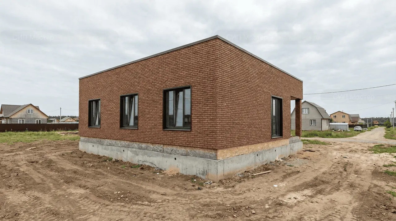 Загородный дом 131 м² — Приладожский, Кировский район, комплектация СТАНДАРТ