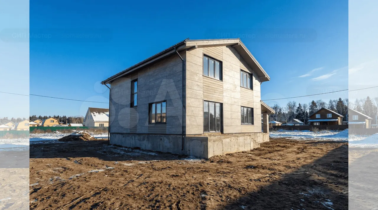 Коттедж из СИП-панелей 149 м² — Ульяновка, Тосненский район, комплектация ПОЛНЫЙ