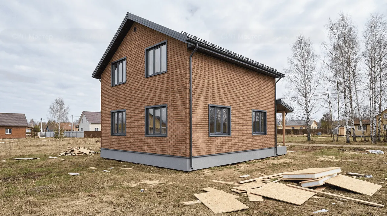 Загородный дом 147 м² — Тосно, Тосненский район, комплектация СТАНДАРТ