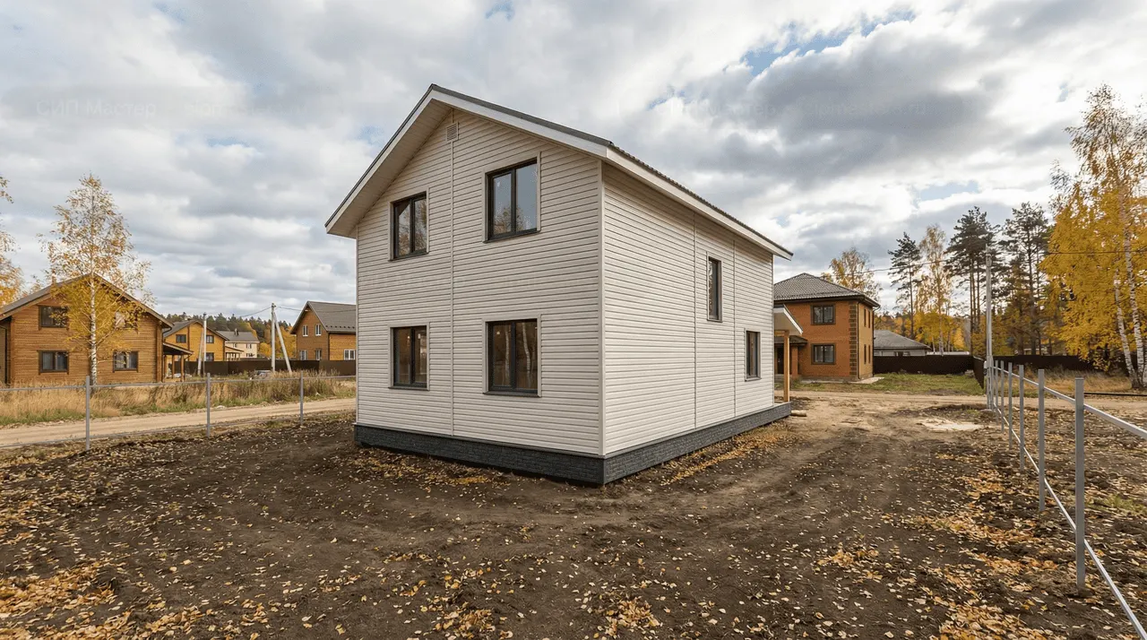 СИП-дом 144 м² — Красный Бор, Тосненский район, комплектация СТАНДАРТ