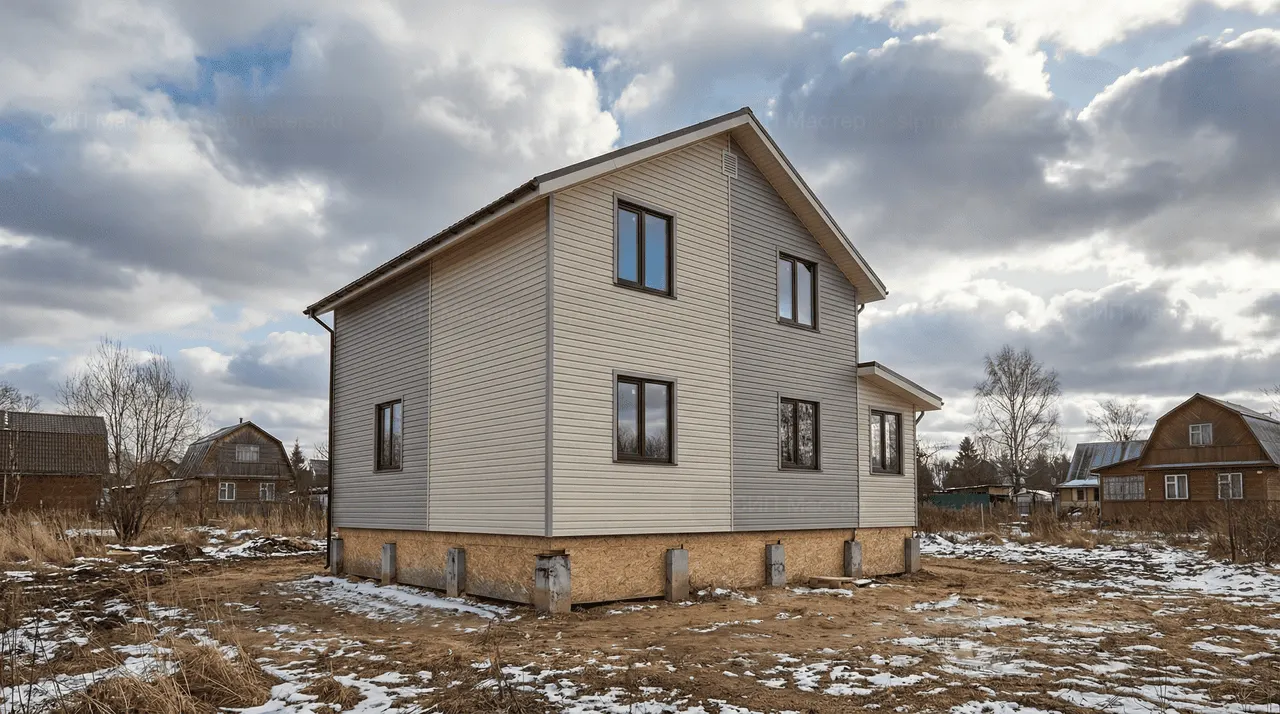 Коттедж из СИП-панелей 145 м² — Тайцы, Гатчинский район, комплектация ПОЛНЫЙ