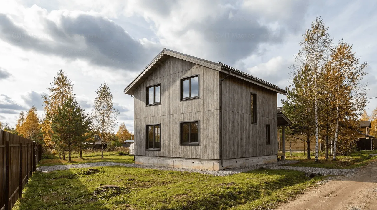 Семейный коттедж 142 м² — Кингисепп, Кингисеппский район, комплектация ПОЛНЫЙ