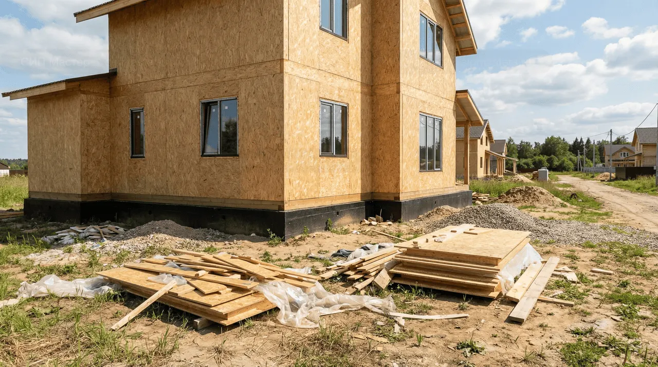 Загородный дом 206 м² — Котельский, Кингисеппский район, комплектация СТАНДАРТ