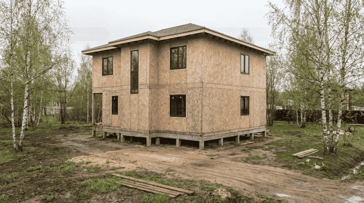 СИП-дом 204 м² — Ломоносов, Петродворцовый район, комплектация СТАНДАРТ