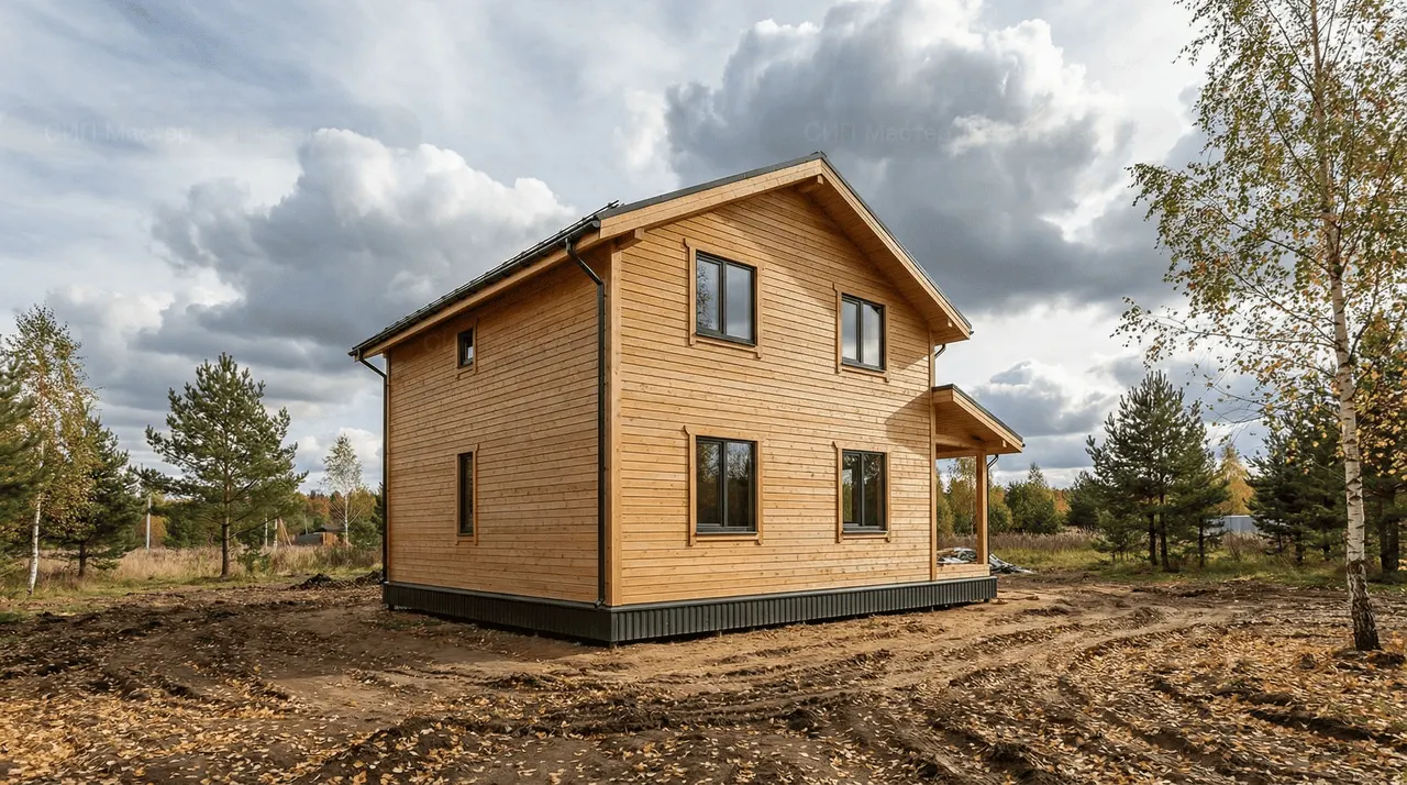 Загородный дом 165 м² — Кузьмолово, Всеволожский район, комплектация СТАНДАРТ