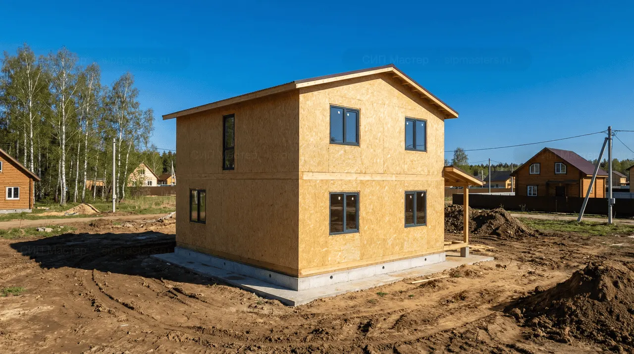 Семейный коттедж 188 м² — Лесная Поляна, Всеволожский район, комплектация ПОЛНЫЙ