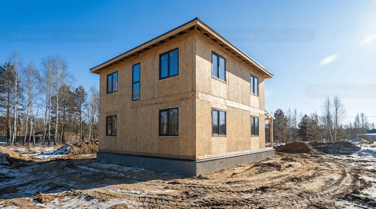 Загородный дом 181 м² — Каменка, Выборгский район, комплектация СТАНДАРТ