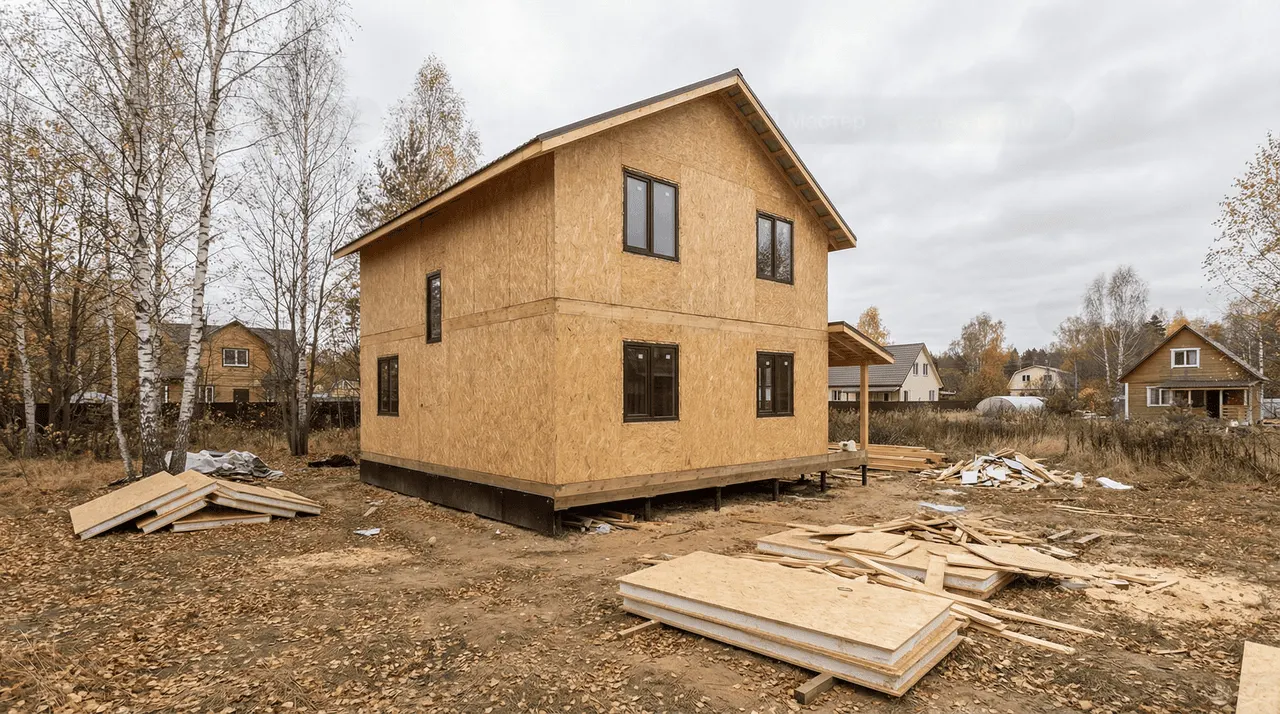 Коттедж из СИП-панелей 181 м² — Песочный, Курортный район, комплектация ПОЛНЫЙ