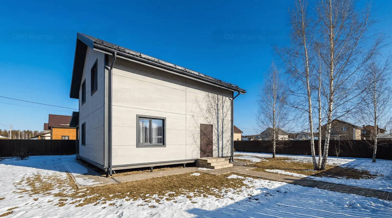 СИП-дом 190 м² — Пудомяги, Гатчинский район, комплектация СТАНДАРТ