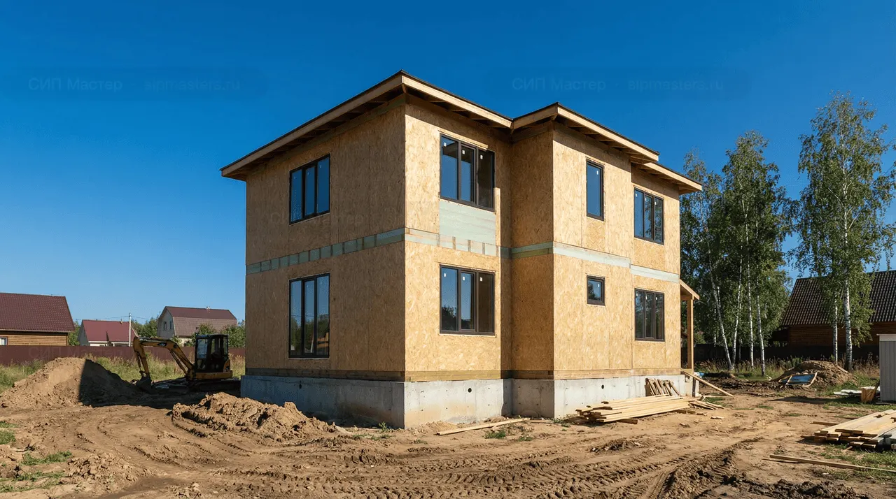 Загородный дом 184 м² — Мурино, Всеволожский район, комплектация СТАНДАРТ