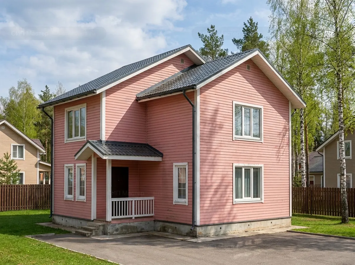Проект СИП-дома «Вилла Саксония»